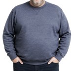 Duża męska bluza niebieska  VIKING