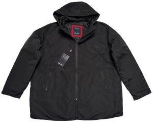 Duża męska kurtka zimowa czarna OLD STAR