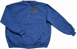 Duża męska kurtka wiatrówka niebieska OLD STAR