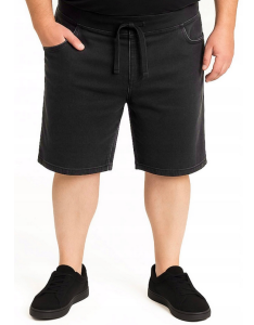 Duże męskie spodenki VIKING SKY BLACK