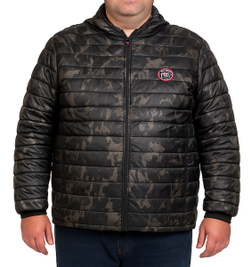 Duża męska kurtka zimowa pikowana moro OLD STAR