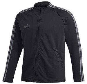 Duża męska bluza czarna rozpinana ADIDAS FTBL ANTHEM 