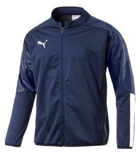 Duża męska bluza rozpinana granat PUMA LIGA TRAINING NAVY