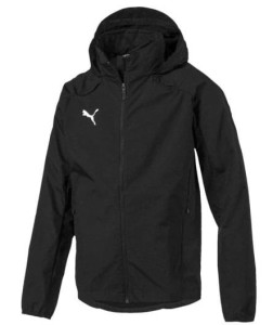 Duża męska kurtka wiatrówka czarna PUMA model LIGA