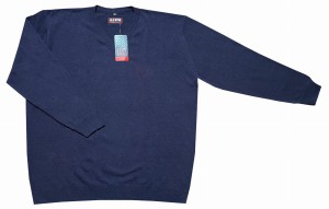 Duży męski sweter fioletowy OLD STAR