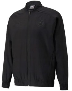 Duża męska kurtka wiatrówka czarna PUMA model BVB 76955002