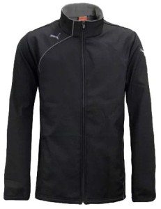 Duża męska kurtka softshell czarna PUMA 