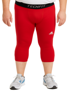 Duże męskie legginsy ADIDAS KOMPRESYJNE TECHFIT 