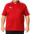 Duża męska koszulka sportowa PUMA czerwona-1.png