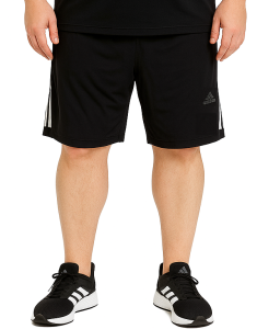 Duże męskie spodenki sportowe czarne ADIDAS  FM2107 