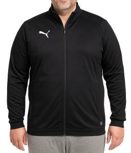 Duża męska bluza czarna rozpinana PUMA LIGA TRAINING