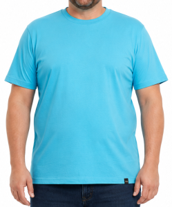  Duży męski T-shirt jasny turkus VIKING 