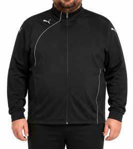 Duża męska kurtka softshell czarna PUMA 